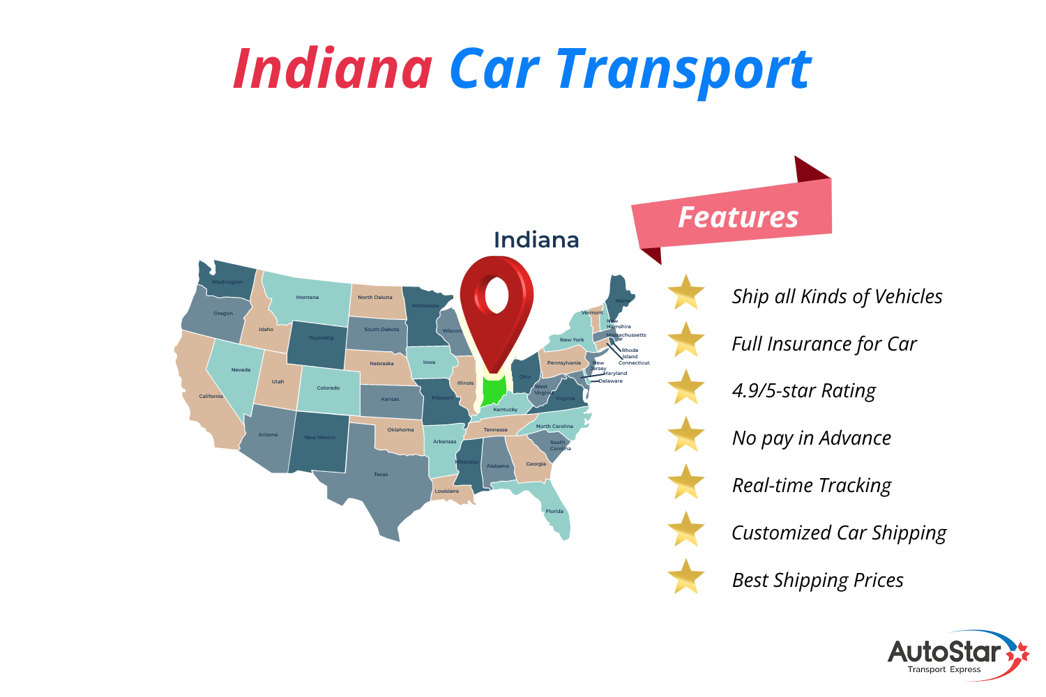 Auto Transport Indiana 