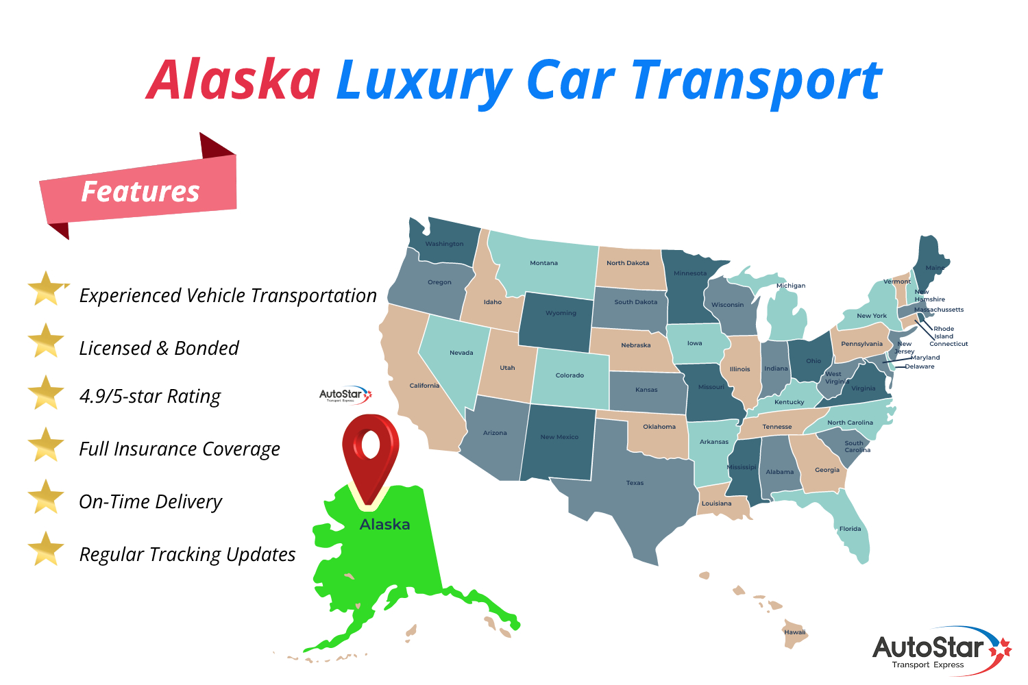 Alaska Luxury Car Transport