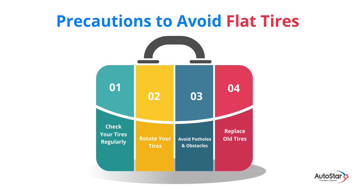 precautions to avoid flat tires
