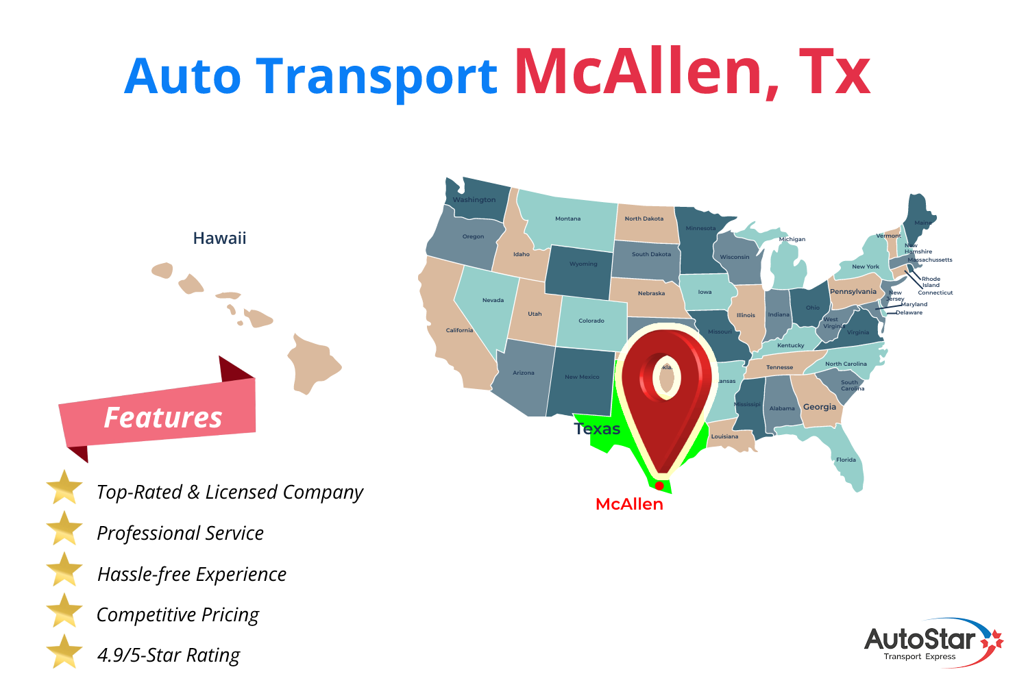 auto transport McAllen tx