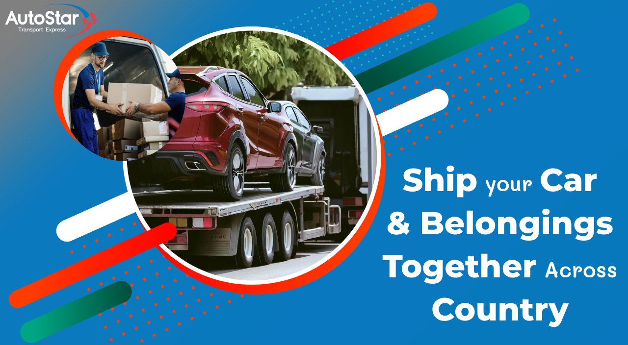 Ship your car & belongings together across country