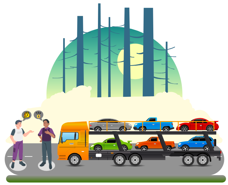 Car hauling cost