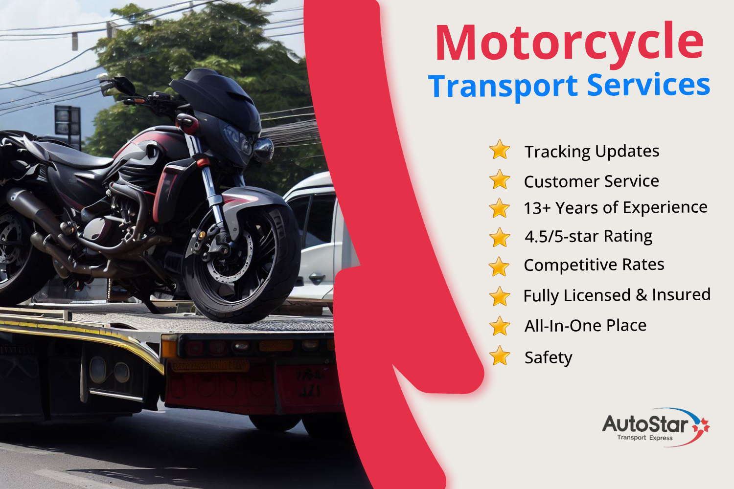 motorcycle transportation services