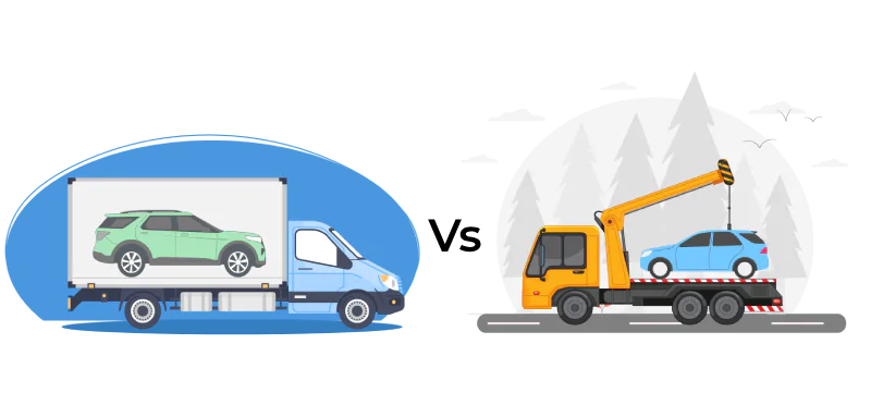 We offer both types of Auto Transport