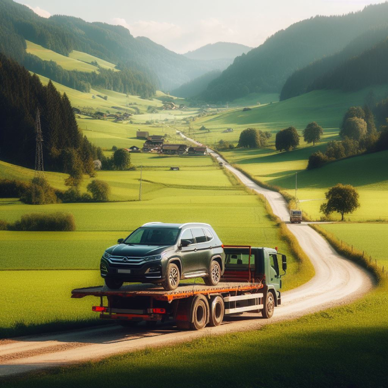 How long does it take to ship a car to or from the villages