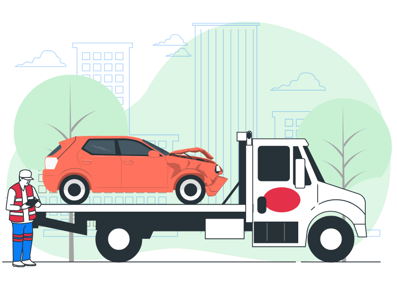 Efficient Salvage Car Transport Services Efficient Salvage Car Transport Services