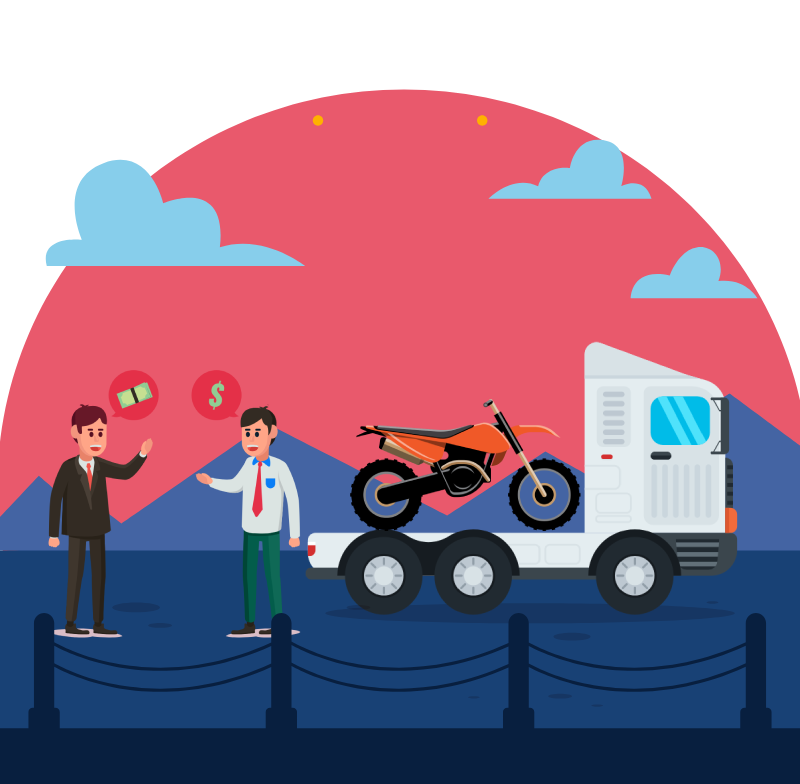 How much does it cost to ship a dirt bike? How much does it cost to ship a dirt bike?