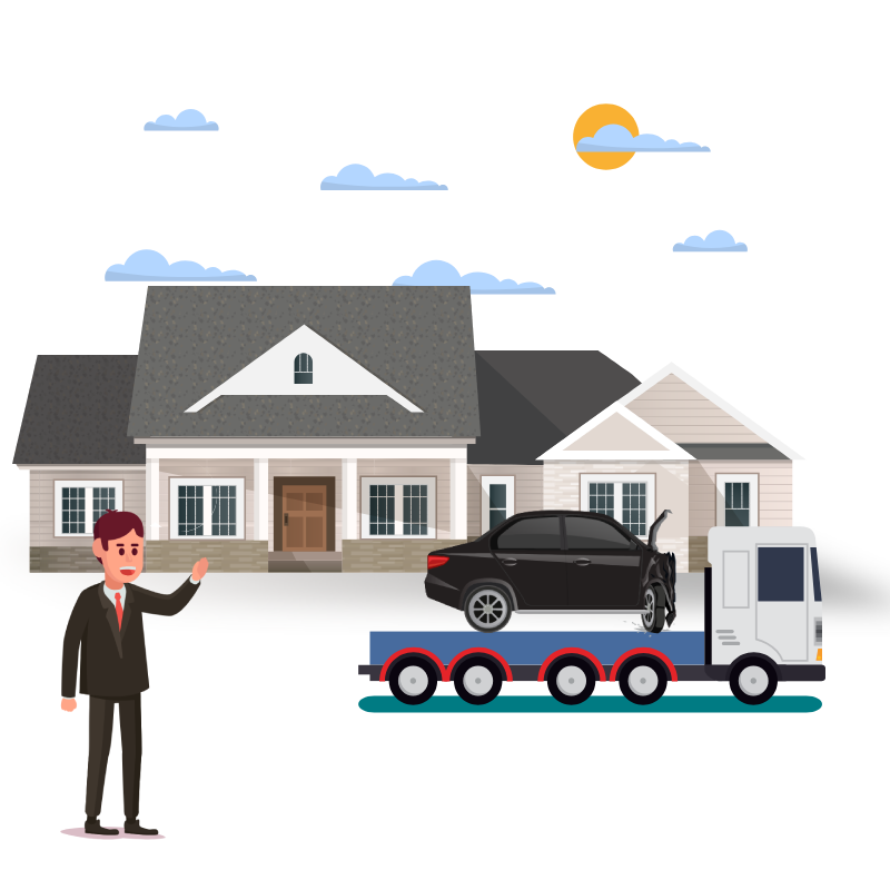 Salvage Car Transport from Auction Transport Salvage Car Transport from Auction Transport