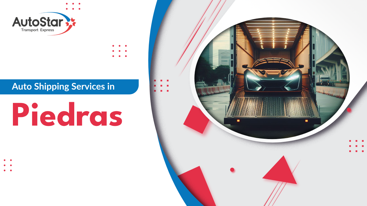 Auto Shipping Services in Piedras