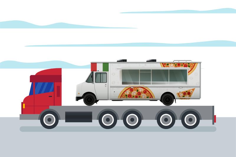 Common Types of Food Trucks We Ship