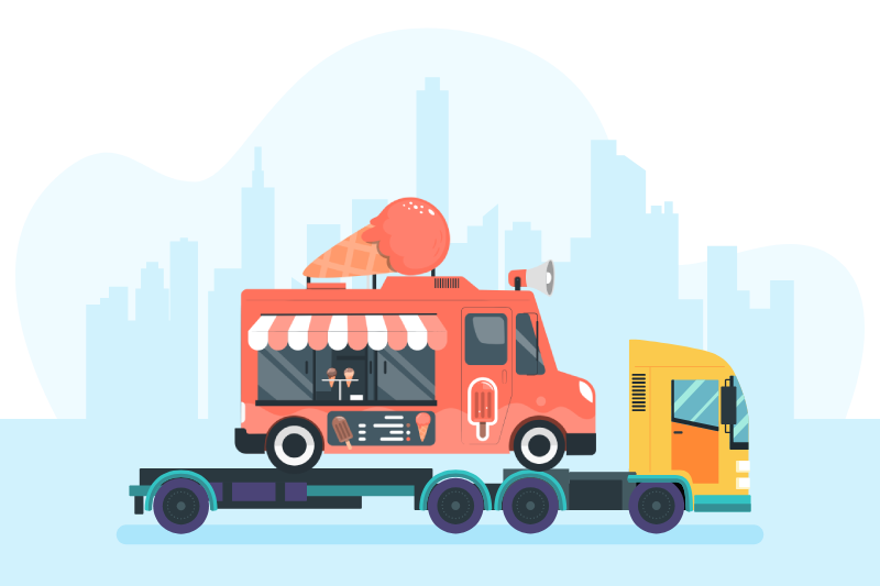 Other Types of Food Trucks We Transport