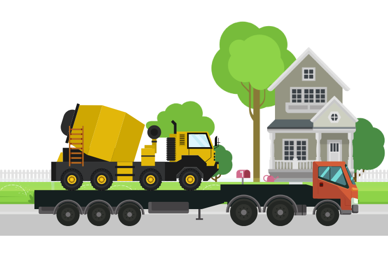 What is a step deck trailer?