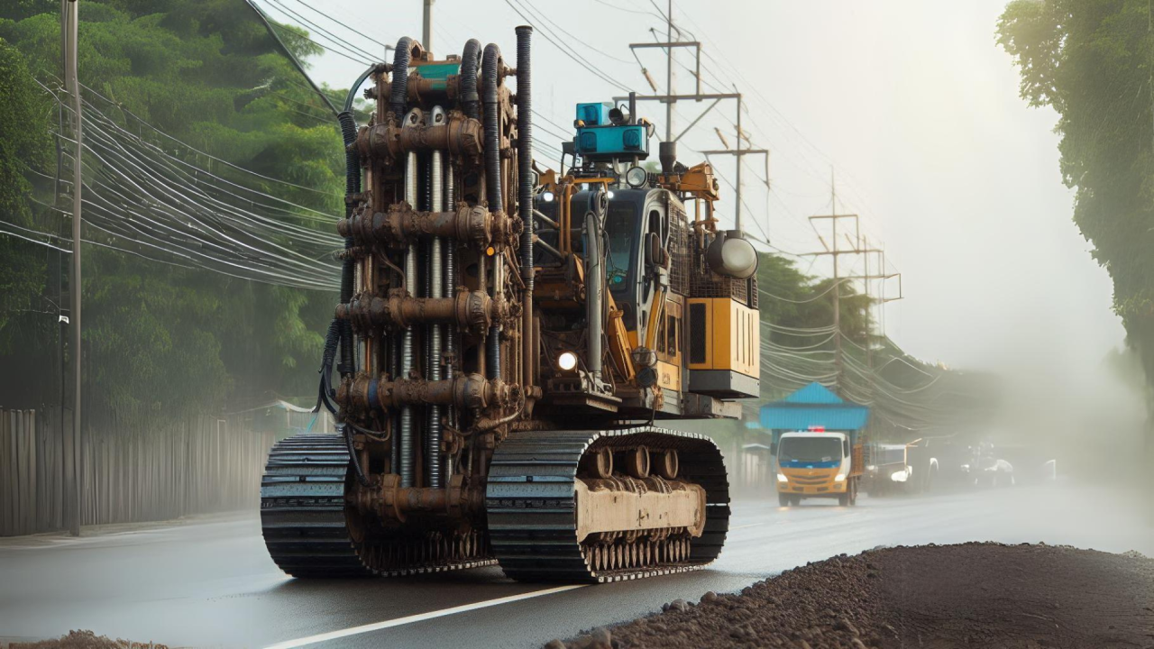 different types of construction equipment Boring Machines