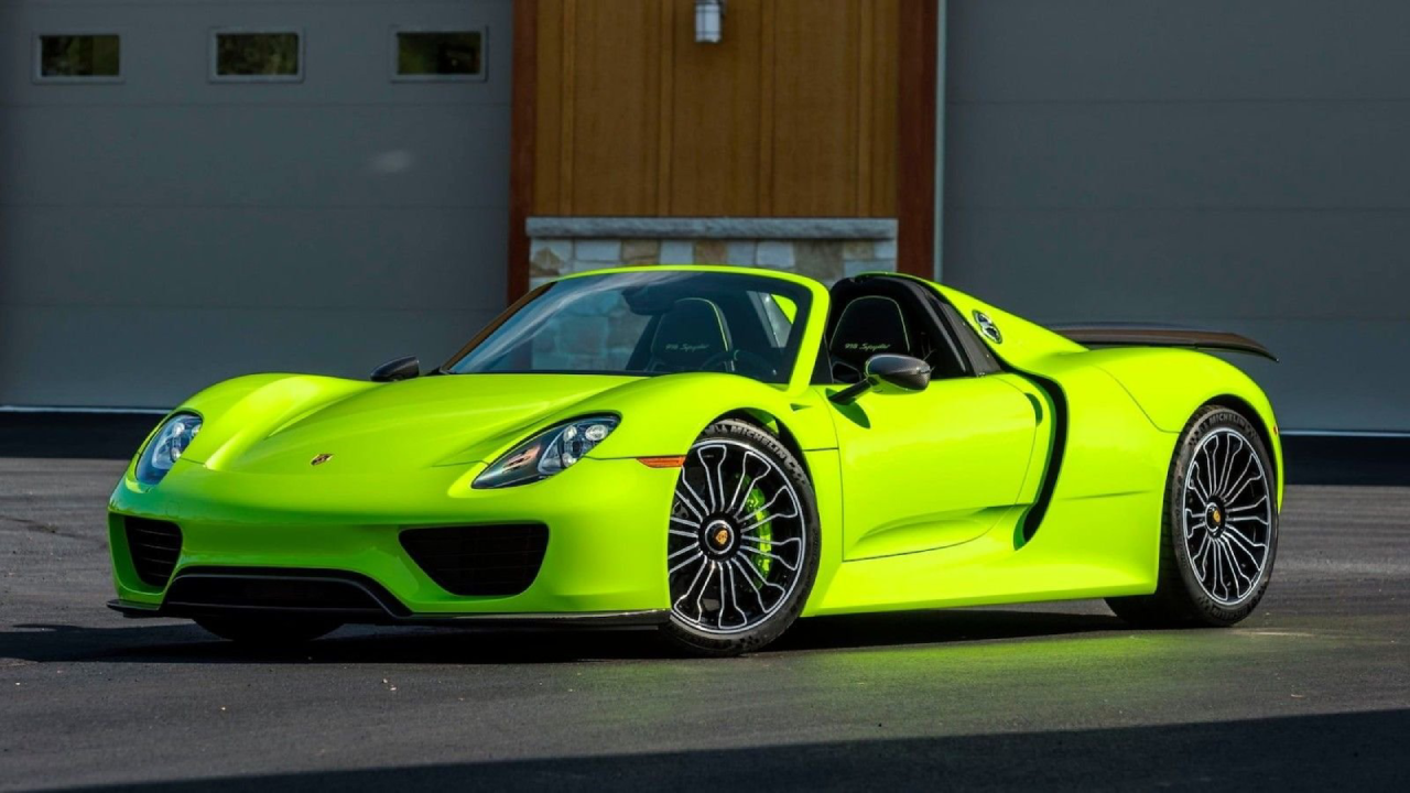 Porsche 918 Spyder Most Expensive Car in the World
