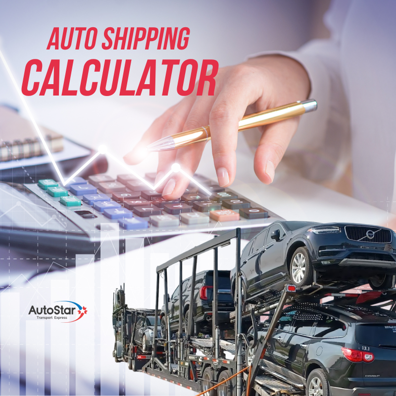 Use our auto shipping calculator for transparent pricing