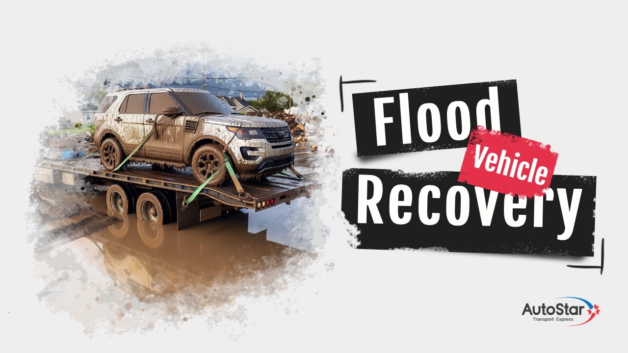 flood vehicle recovery services by AutoStar Transport Express.
