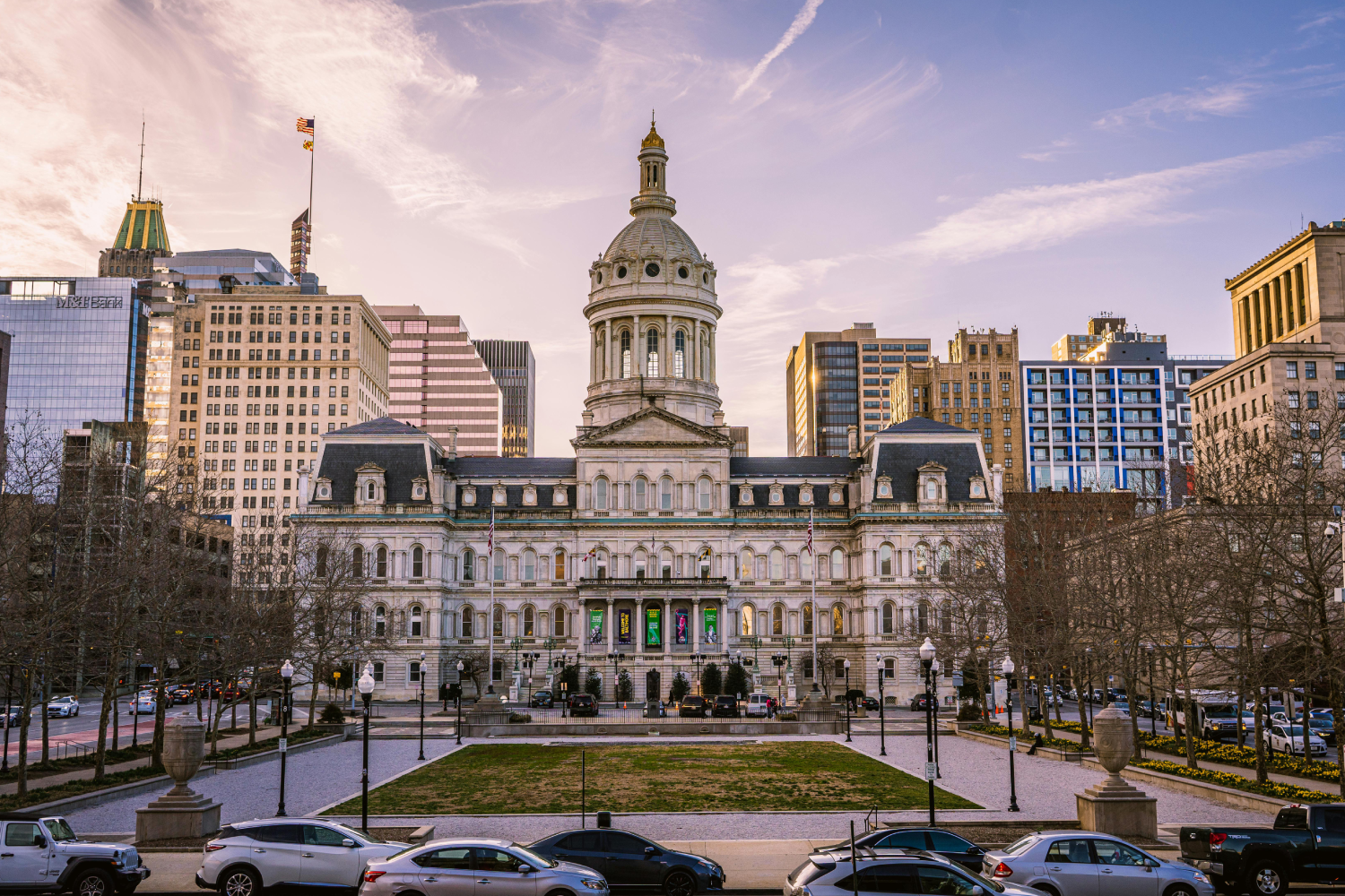 Baltimore Maryland the Prominent Baltimore City Hall