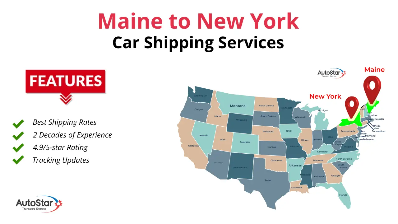 Maine to New York Car Shipping Services