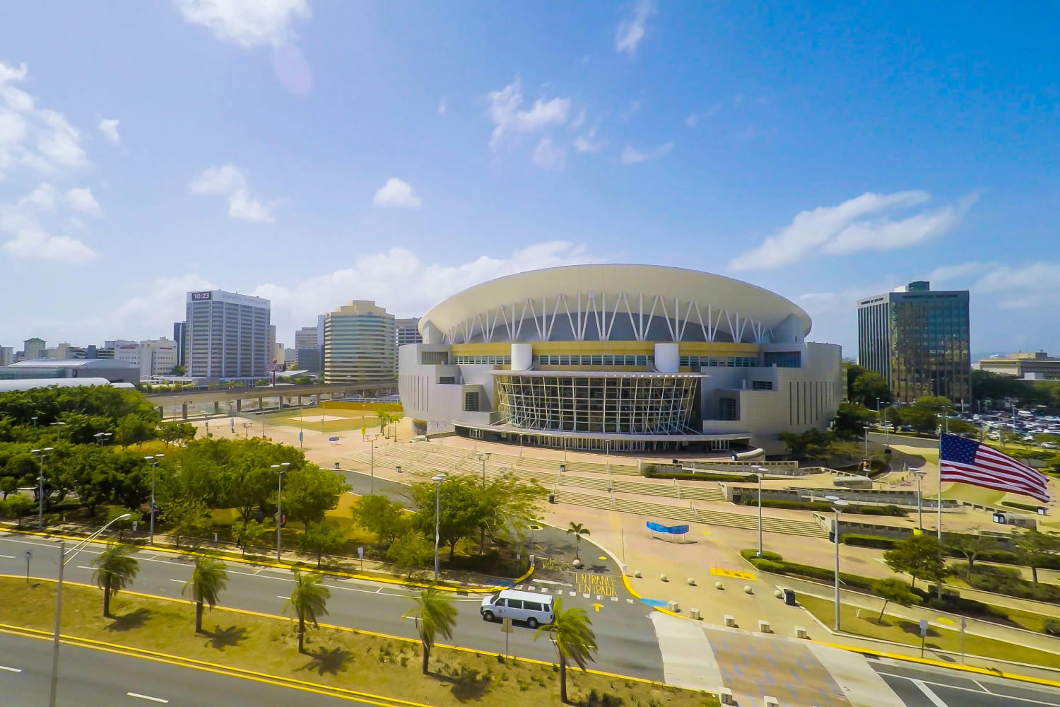 The Coliseo de Puerto Rico José Miguel Agrelot a Prominent Landmark in San Juan Puerto Rico