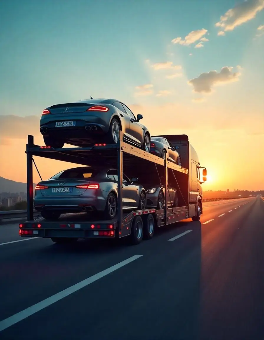 Pricing details for vehicle shipping.
