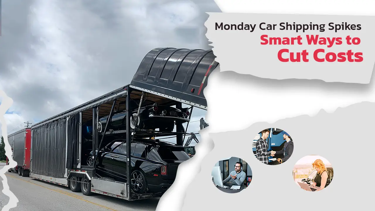 Monday Car Shipping Spikes: Smart Ways to Cut Costs