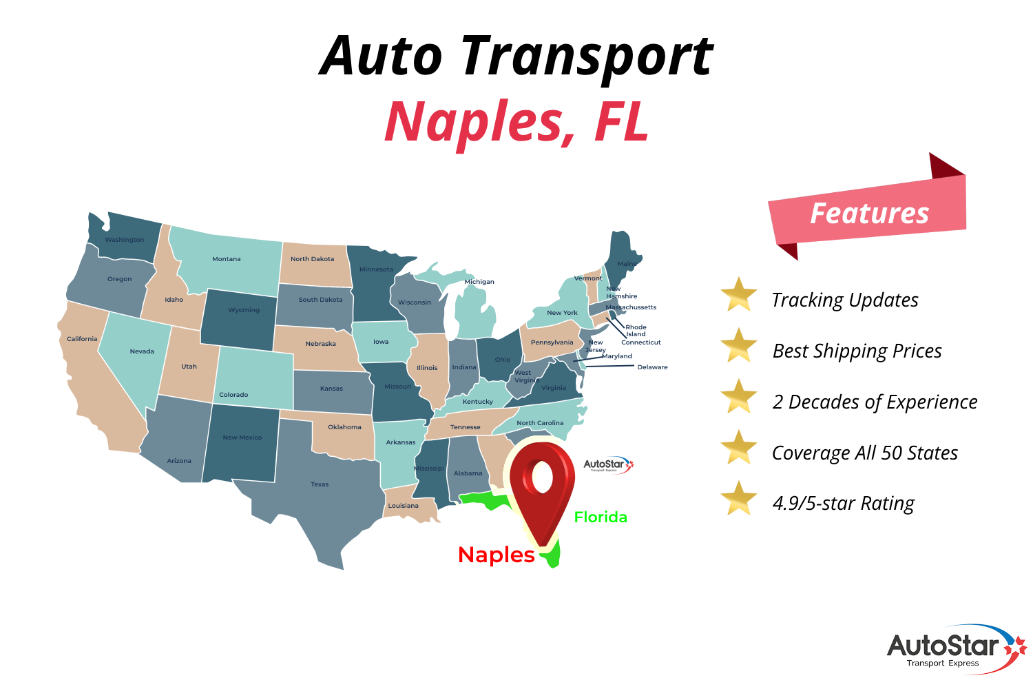 Reliable Car Transport Naples, FL Services