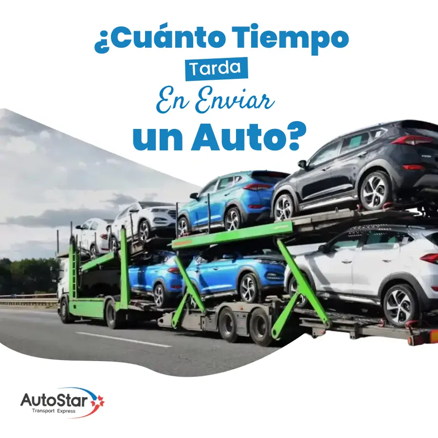 ¿Cuánto Tiempo tarda en enviar un Auto Hacia o Desde Washington?