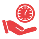 Timing and Flexibility Icon