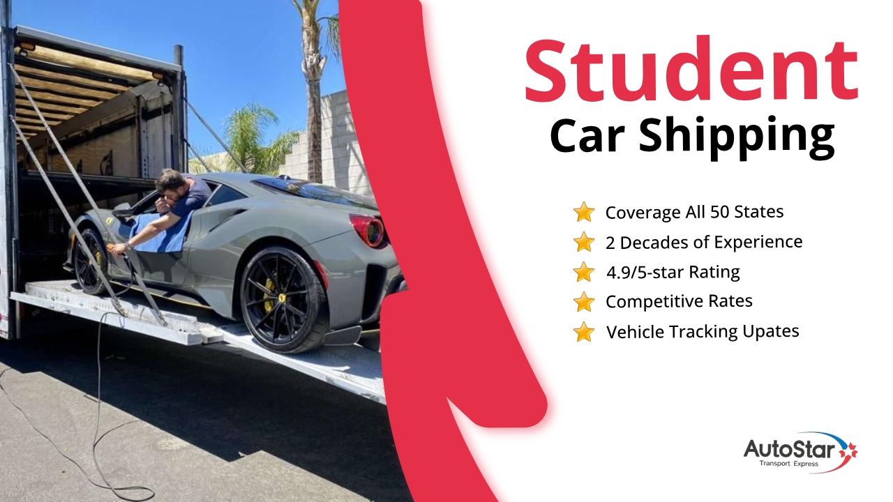 Reliable Student Car Shipping Services Nationwide
