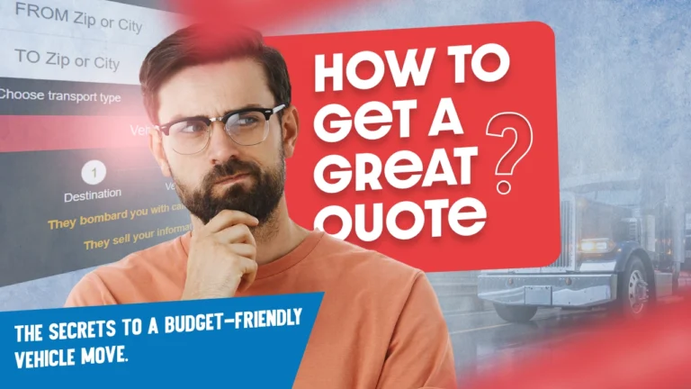 How to Obtain a Competitive Vehicle Transport Quote