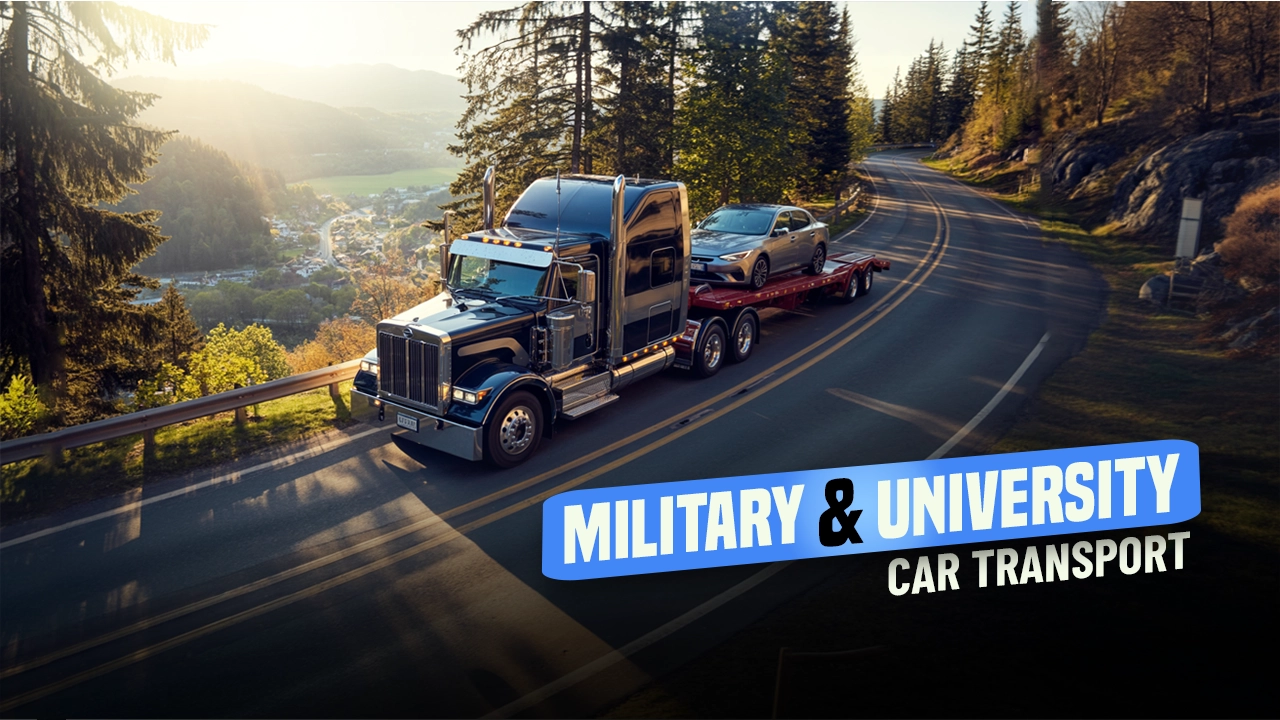 Military & University Car Transport in Raleigh