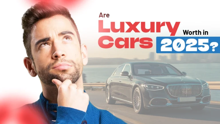 Luxury car under lights symbolizing premium lifestyle and 2025 investment