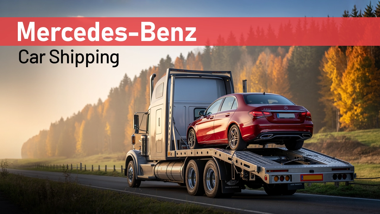 Mercedes-Benz car shipping by AutoStar Transport Express.
