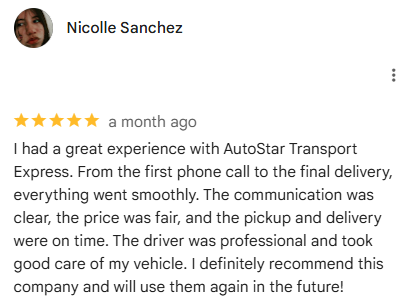 Google review showing positive feedback on fair and reasonable pricing.