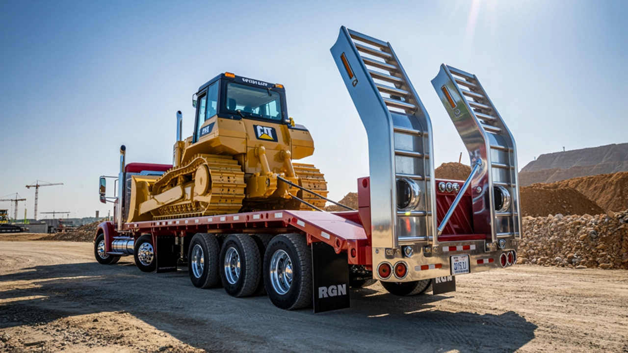 RGN (Removable Gooseneck) Trailers Transport