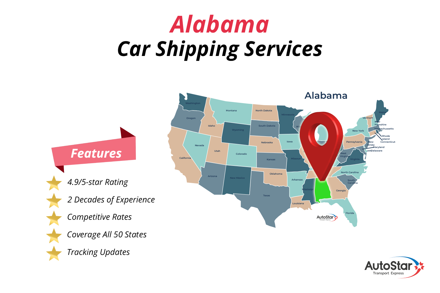Alabama Car Shipping Services