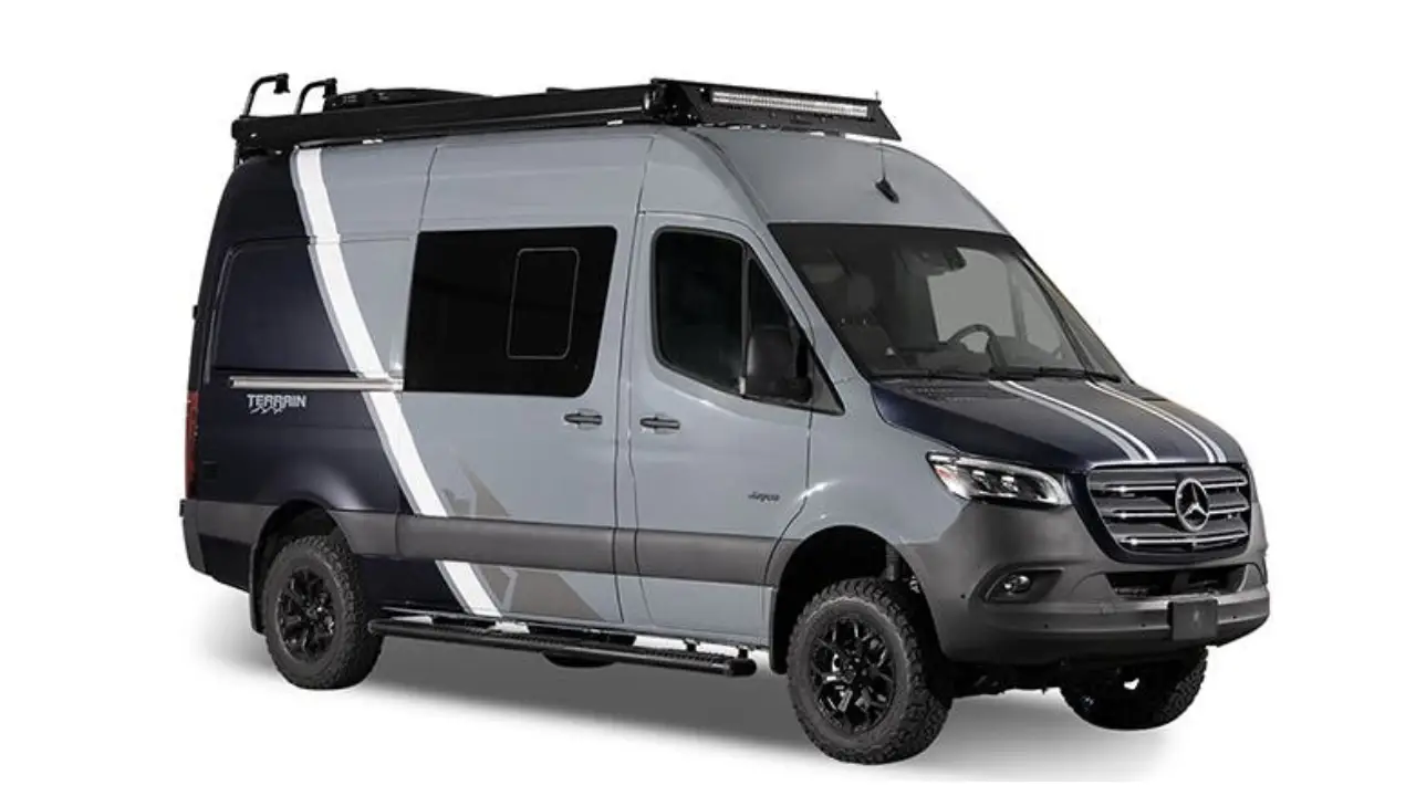 Winnebago Revel Class B camper van RV exterior showing compact, off-road-ready van design.