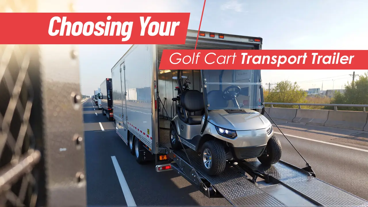 Choosing Your Golf Cart Transport Trailer