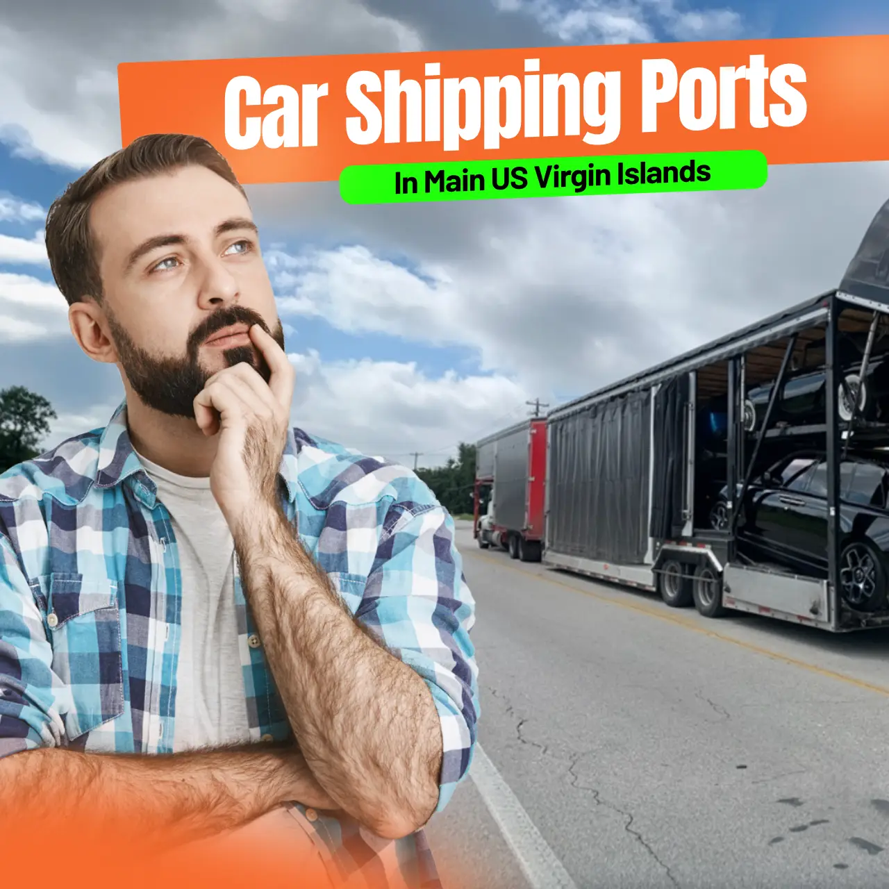 Main US Virgin Islands car shipping ports