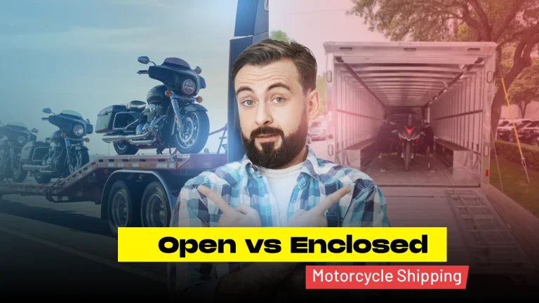 Open vs Enclosed Motorcycle Shipping: Which Is Best for You?