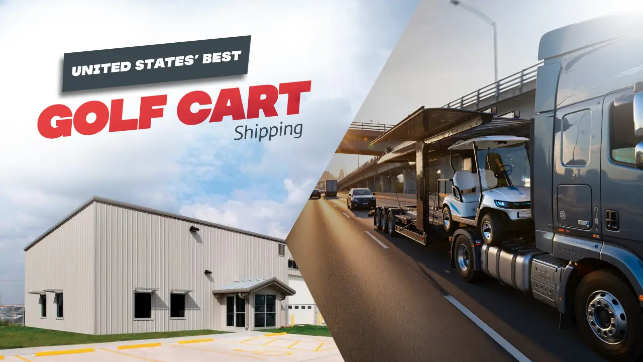 How to transport a golf cart?