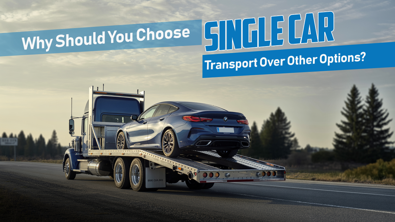 Why Should You Choose Single Car Transport Over Other Options?