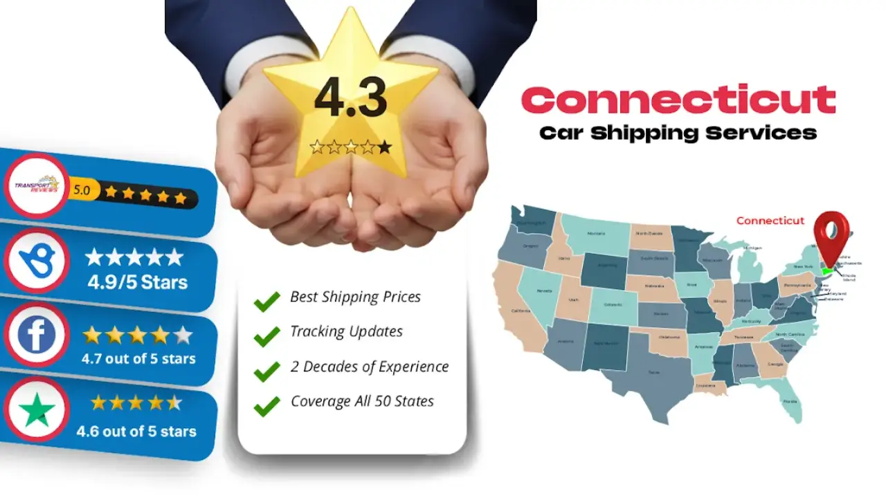 Reliable Connecticut Car Shipping Services by AutoStar Transport Express