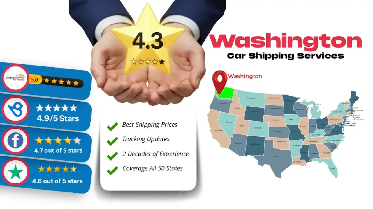 Washington Car Shipping Services by AutoStar Transport Express